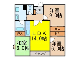 プライムア－クの物件間取画像